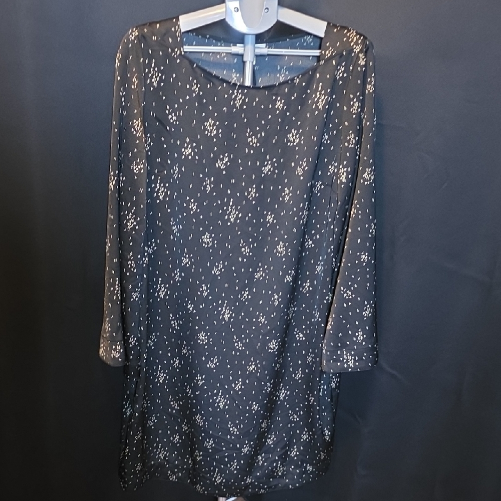 PROLOGUE Black Floral Women's Dress